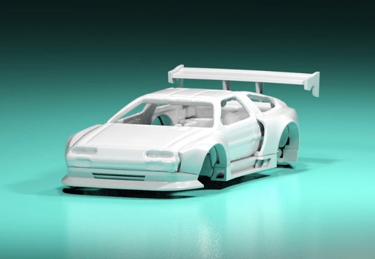 Body kit for hot wheels DMC Delorean