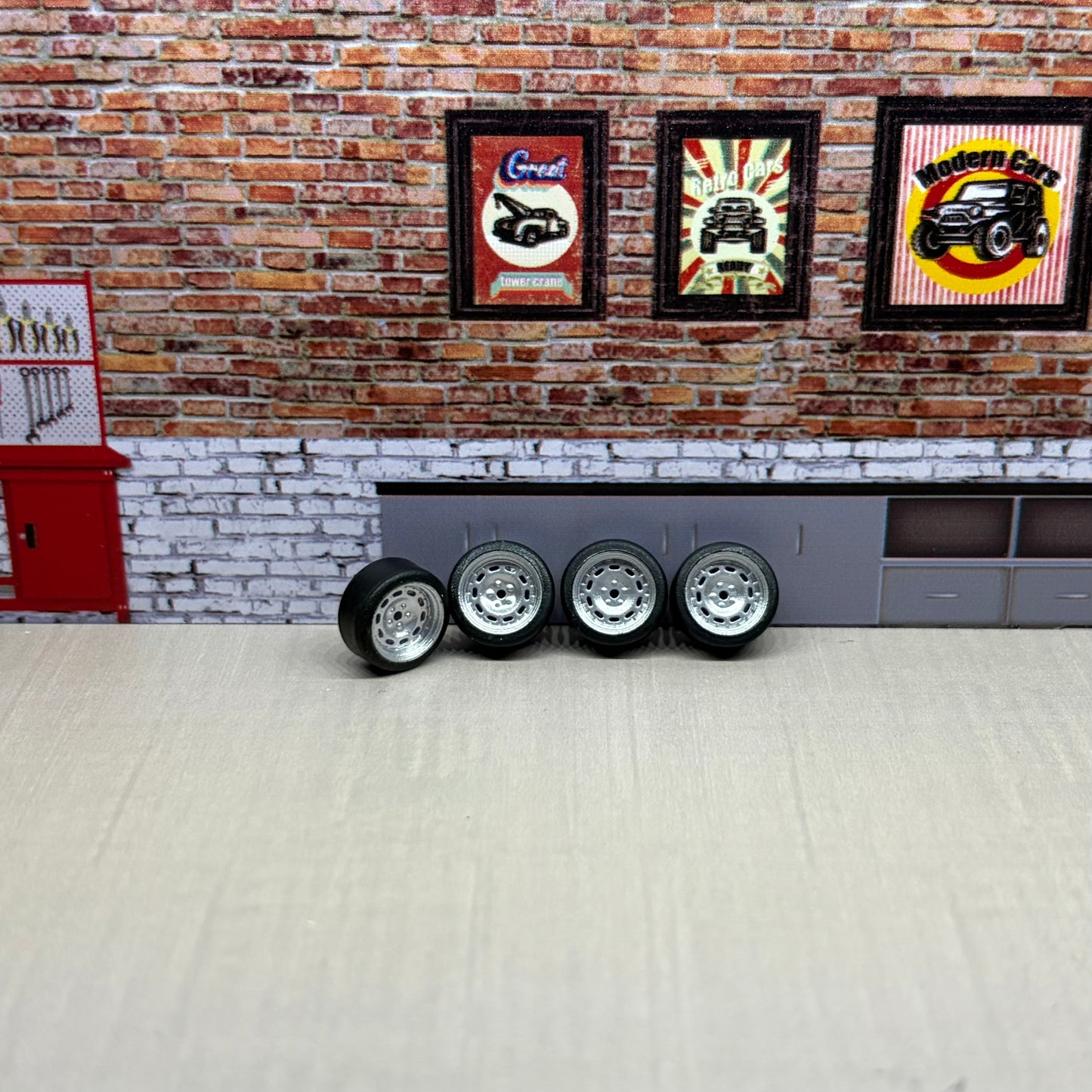 Chrome casting rotiform bkk for hot wheels and match box
