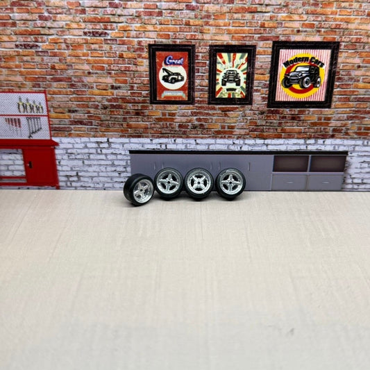 Chrome casting work equip for hot wheels and match box
