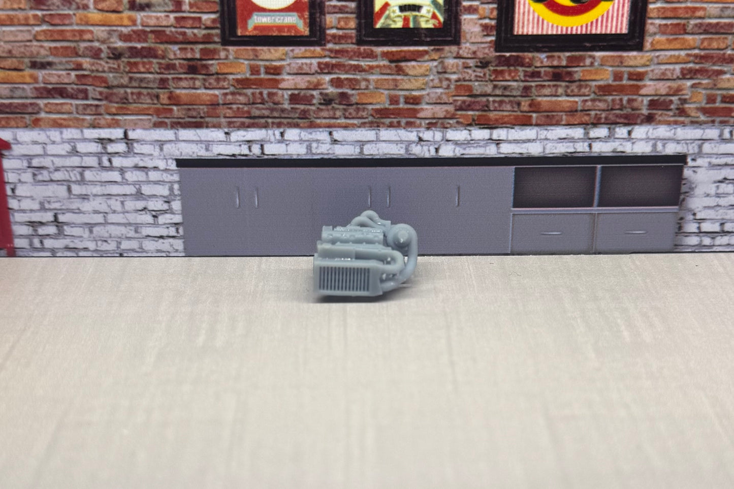 1:64 K20 engine for hot wheels and match box