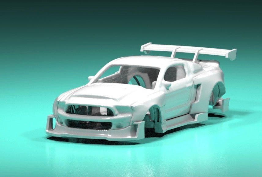 Body kit for hot wheels 10 ford Shelby GT500