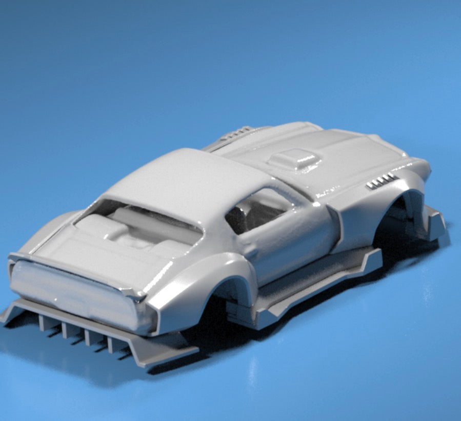 Body kit for hot wheels 73 Pontiac fire bird