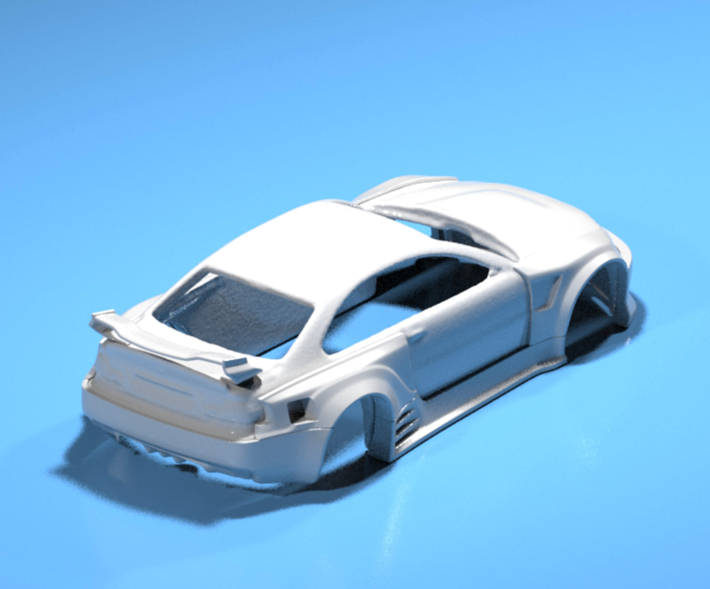 body kit for Hot Wheels BMW M3 E46 UFO style