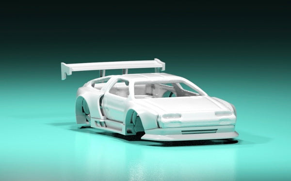 Body kit for hot wheels DMC Delorean