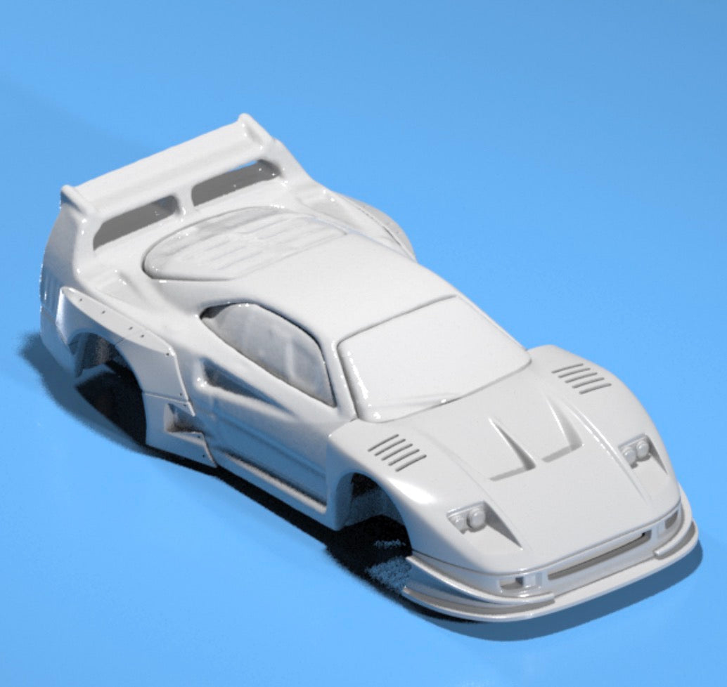 LBWK style Body kit for hot wheels Ferrari F40