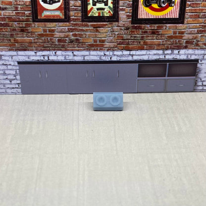 1:64 double subwoofer for hot wheels and match box