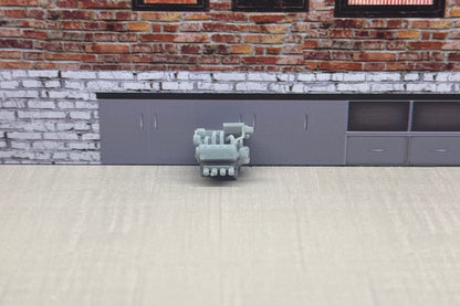 1:64 D16 engine for hot wheels and match box