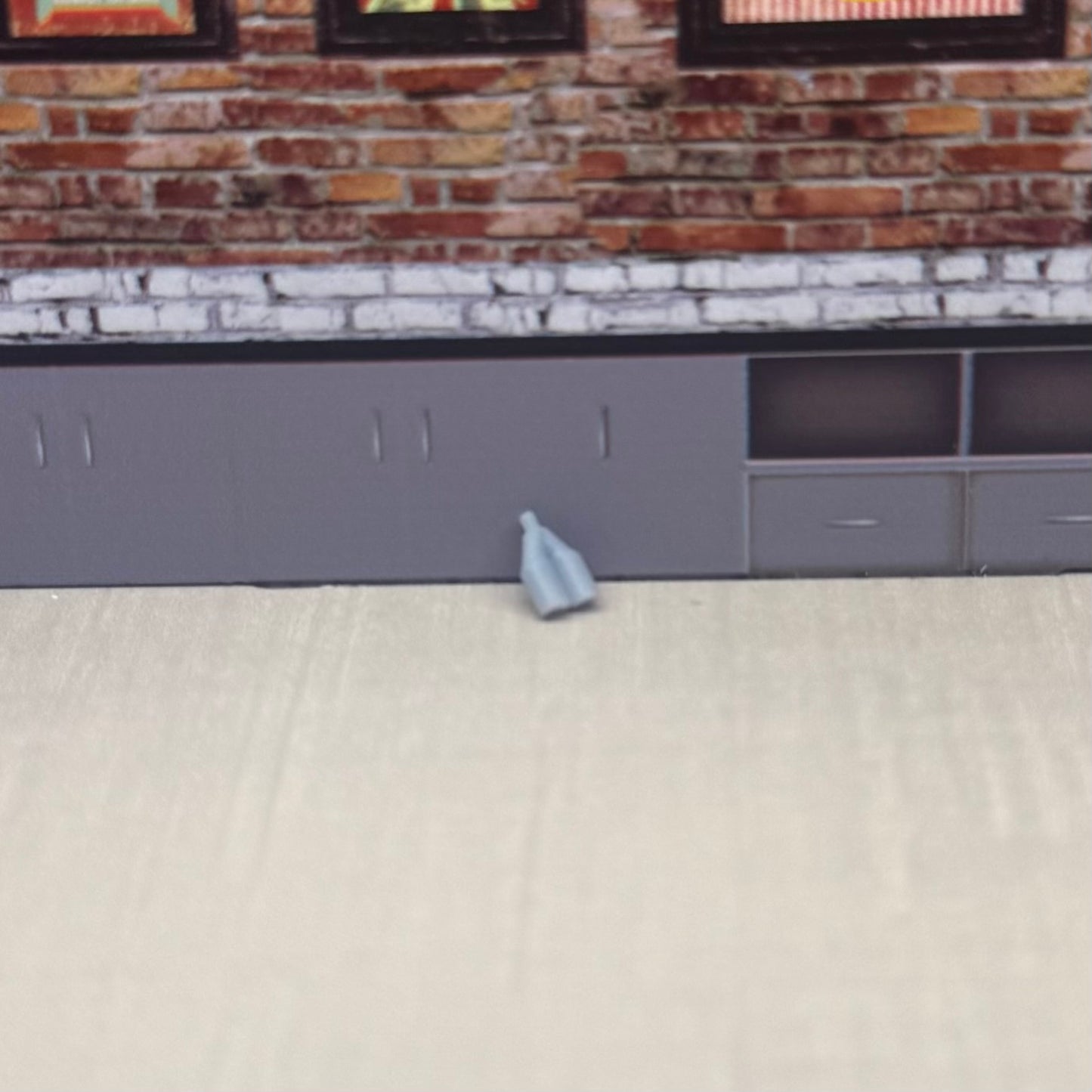 Double end exhaust for hot wheels and match box