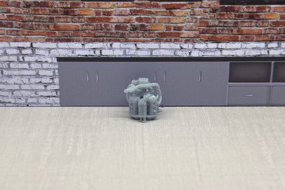 1:64 super charged engine for hot wheels and match box