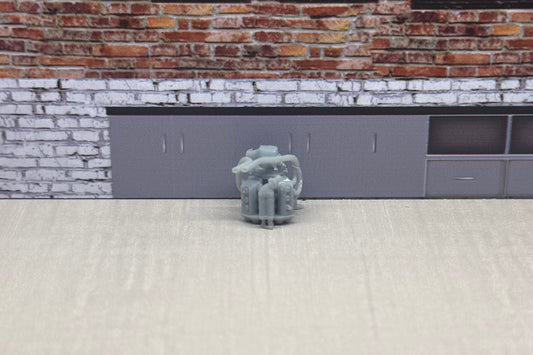 1:64 super charged engine for hot wheels and match box