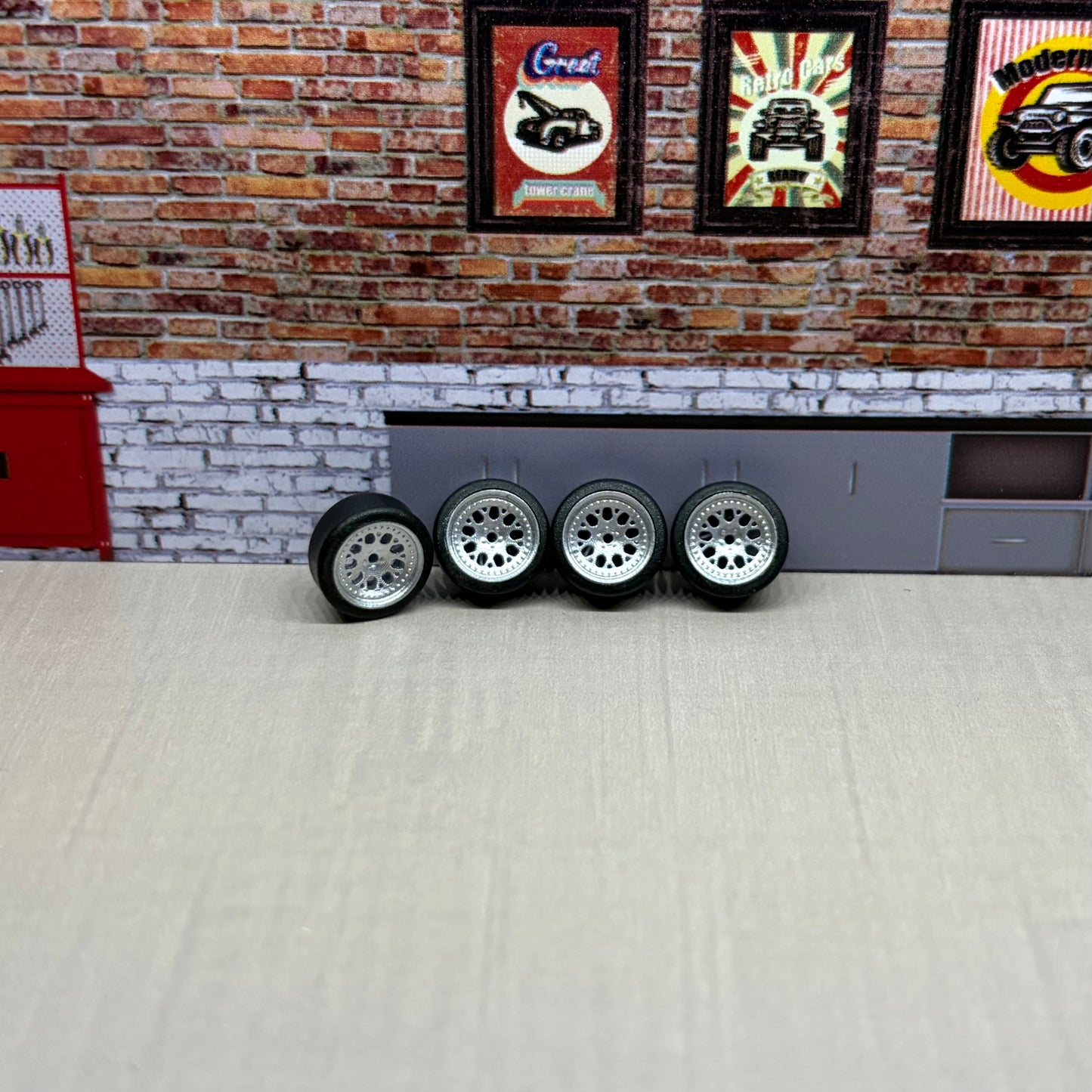 Chrome casting formula tr for hot wheels and match box
