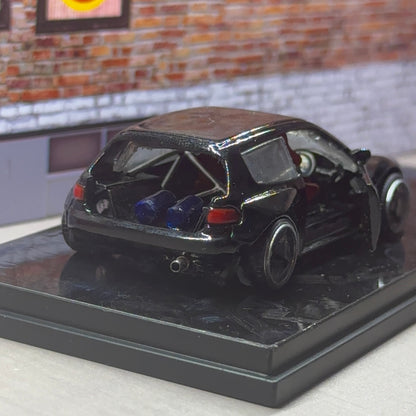 Fully custom 1:64 hot wheels Honda civic eg