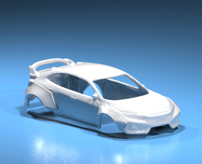 body kit for Hot Wheels Honda Civic FK Wide