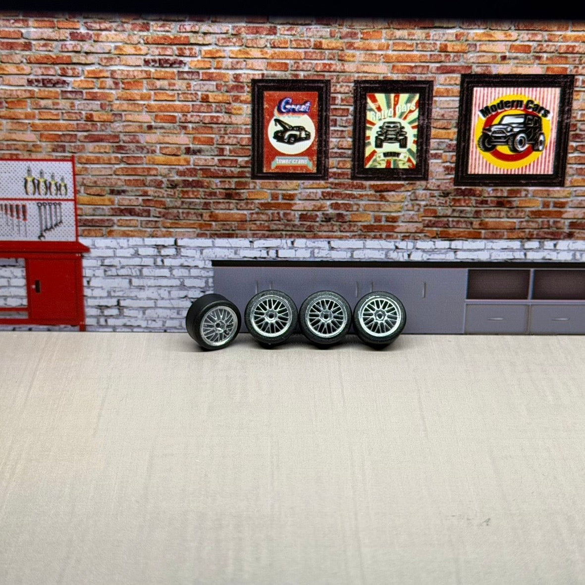 Chrome casting work brombacher for hot wheels and match box