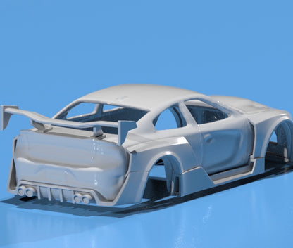 Body kit for hot wheels 15 dodge charger srt