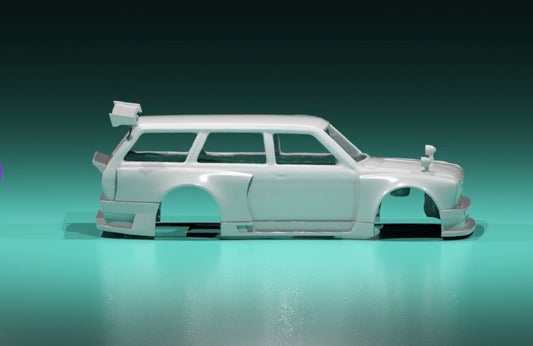 Body kit for hot wheels Datsun 510 estate