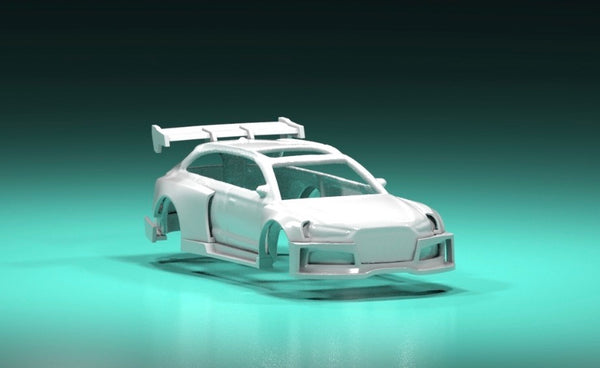 Shadow line Body kit for hot wheels Audi RS6 advant