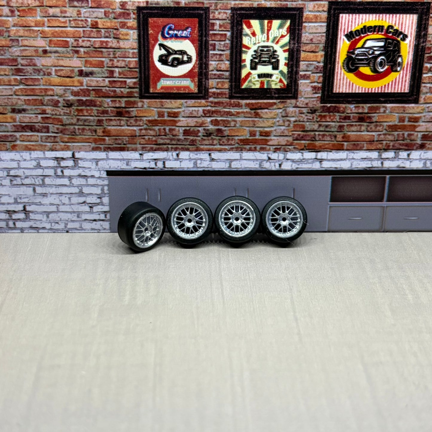 Chrome casting 5zigen for hot wheels and match box