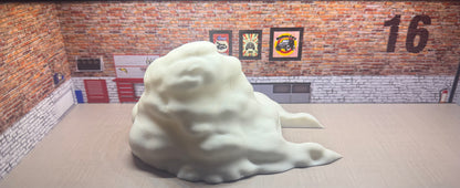 Drift cloud diorama for hot wheels and match box