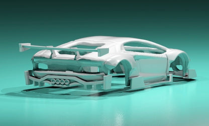 Body kit for hot wheels Lamborghini adventador hyper dynamic body kit