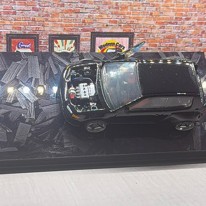 Fully custom 1:64 hot wheels Honda civic eg