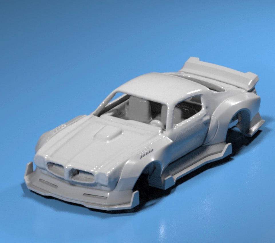 Body kit for hot wheels 73 Pontiac fire bird