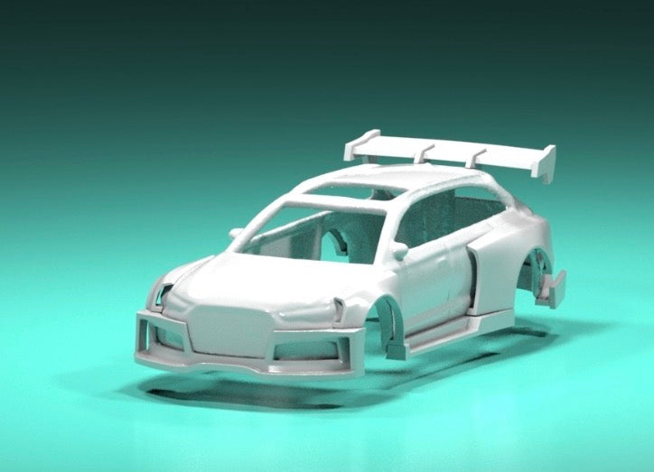 Shadow line Body kit for hot wheels Audi RS6 advant