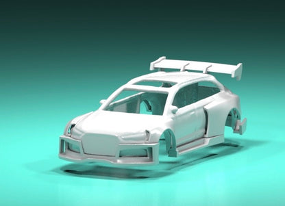 Shadow line Body kit for hot wheels Audi RS6 advant