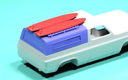 Truck bed cap for hot wheels 83 Chevy Silverado