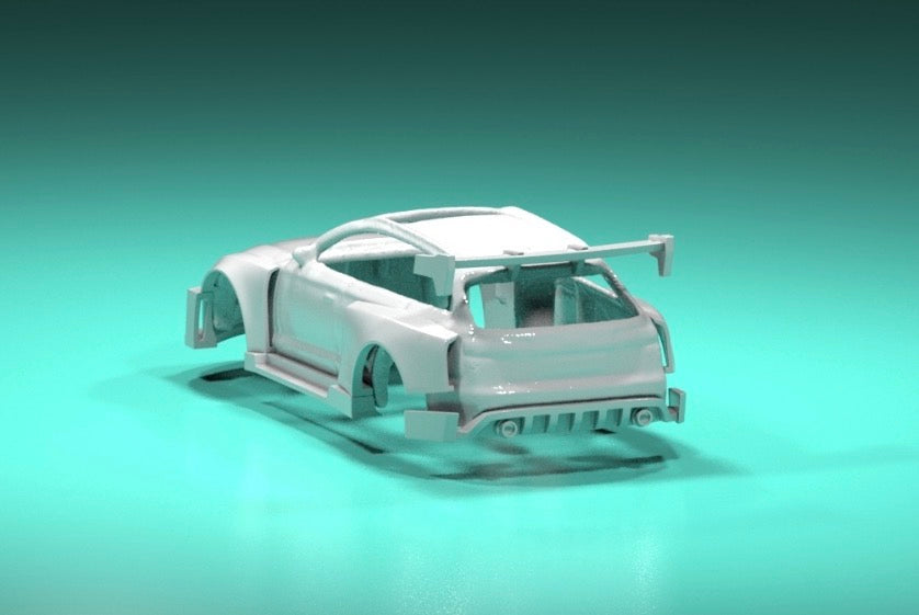 Shadow line Body kit for hot wheels Audi RS6 advant