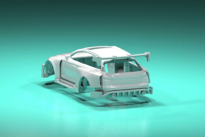 Shadow line Body kit for hot wheels Audi RS6 advant