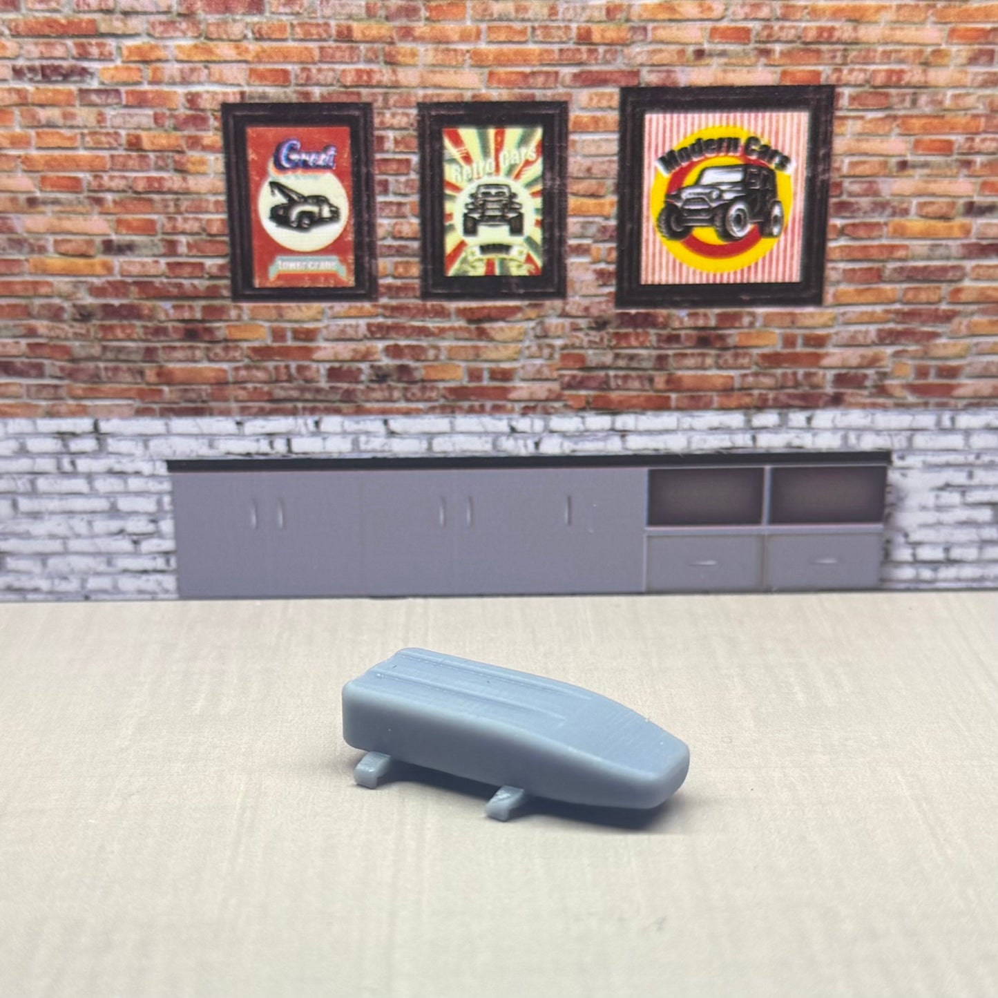 Roof box for hot wheels and match box