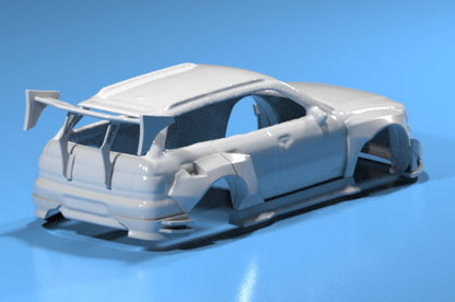 body kit for Hot Wheels Audi RS2 pandem style