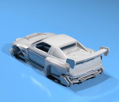 body kit for Hot Wheels Nissan 180sx fatboi style