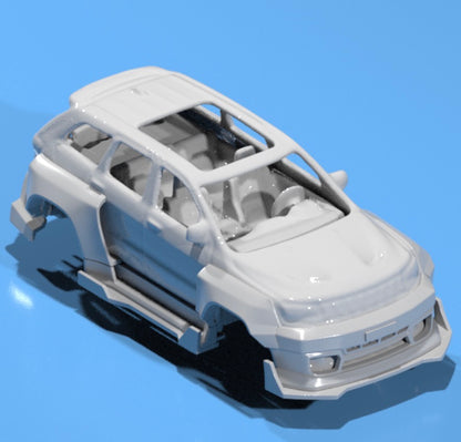 Plug and play body kit for hot wheels jeep trackhawk