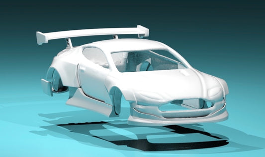 Body kit for hot wheels Aston Martin V8 vantage