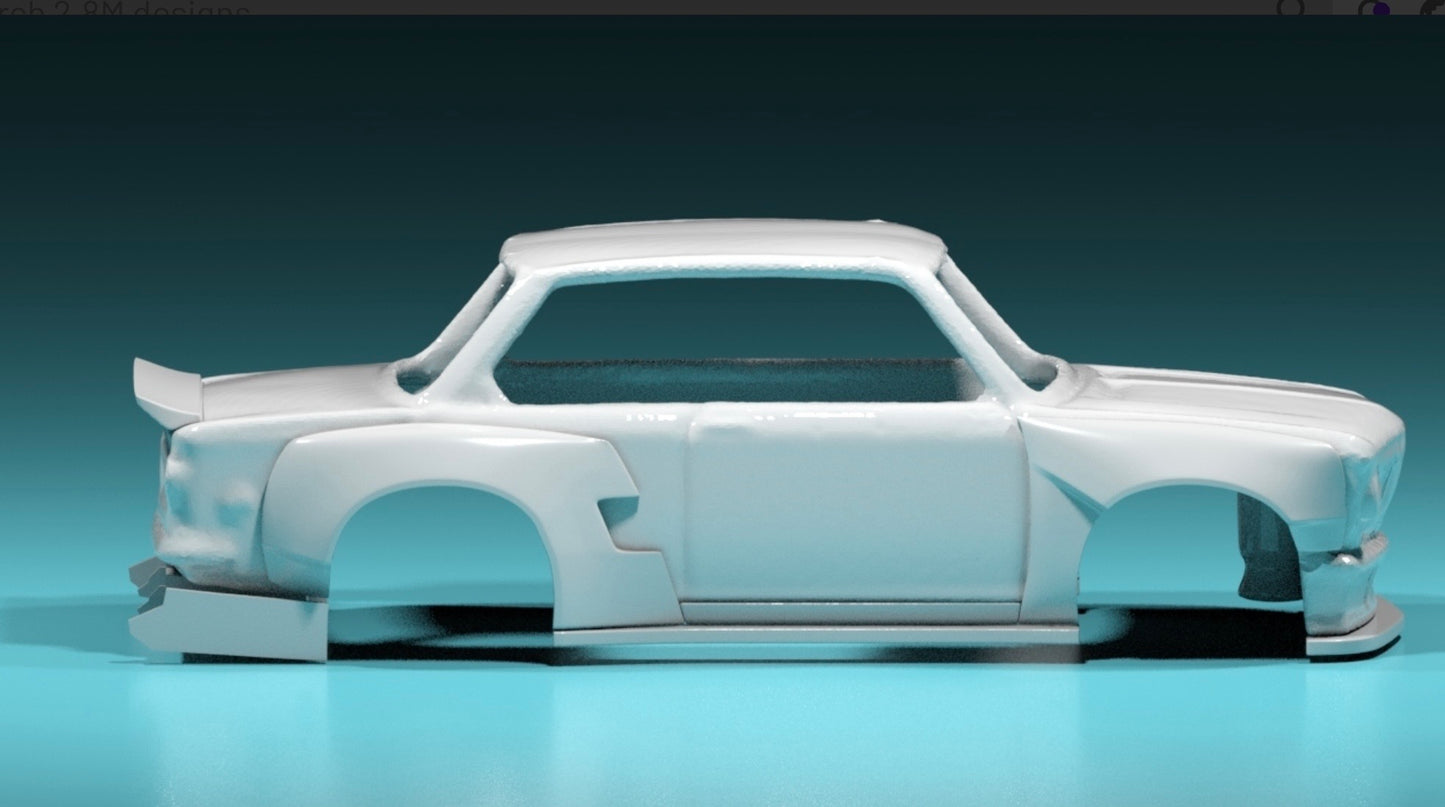 Body kit for hot wheels bmw 2002