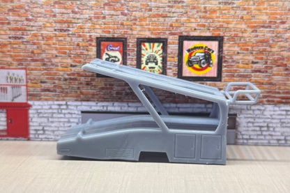 Double ramp trailer for hot wheels VW T2