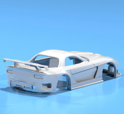 body kit for Hot Wheels Rx7 Veil side style