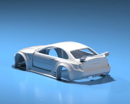 body kit for Hot Wheels BMW M3 E46 UFO style