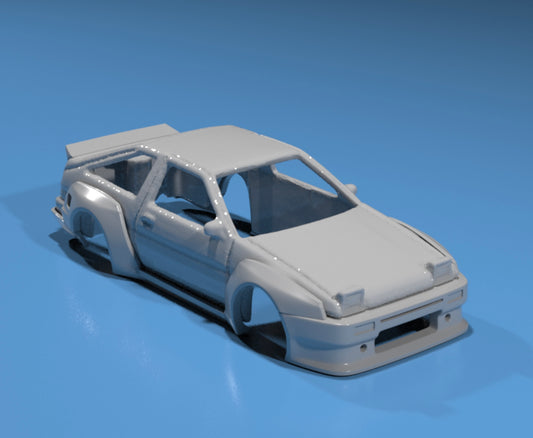 body kit for Hot Wheels Toyota AE86 trueno style