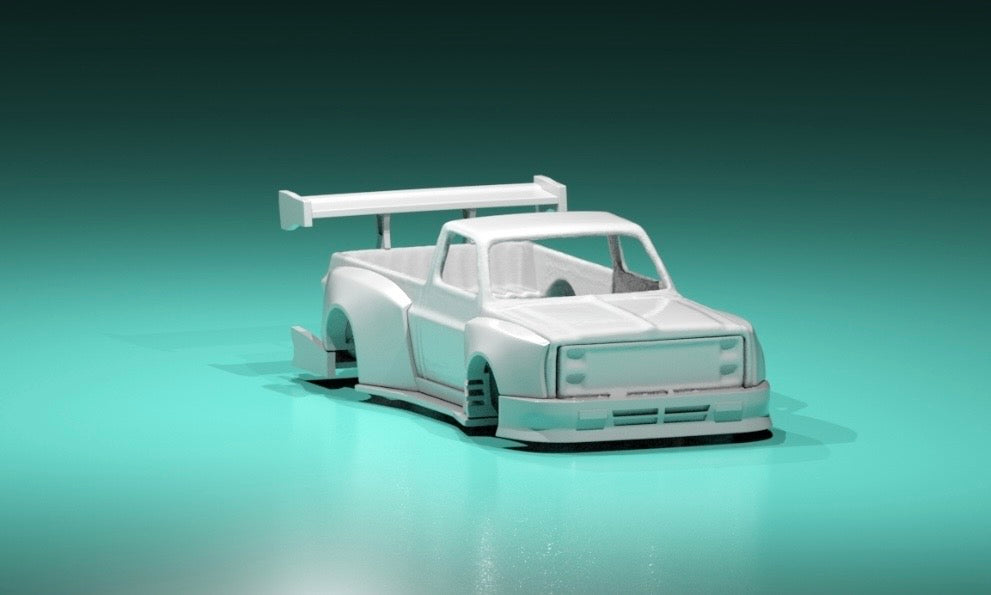 Body kit for hot wheels 83 Chevy Silverado