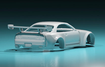 Body kit for hot wheels Nissan skyline R33