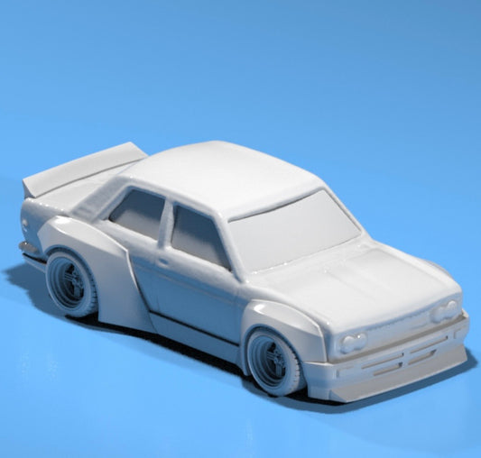 body kit for hot wheels Datsun 510 sedan