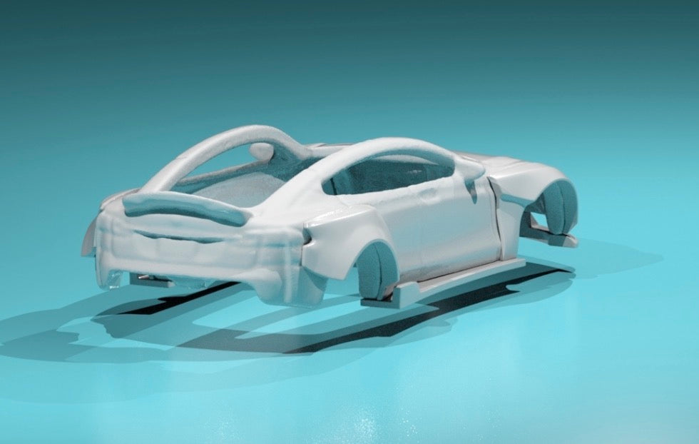 Body kit for hot wheels Tesla model S