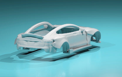 Body kit for hot wheels Tesla model S