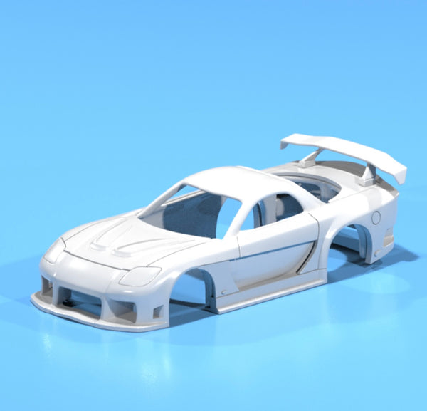 body kit for Hot Wheels Rx7 Veil side style