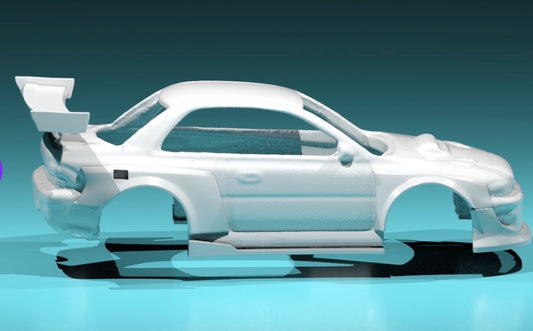Body kit for hot wheels Subaru 22B