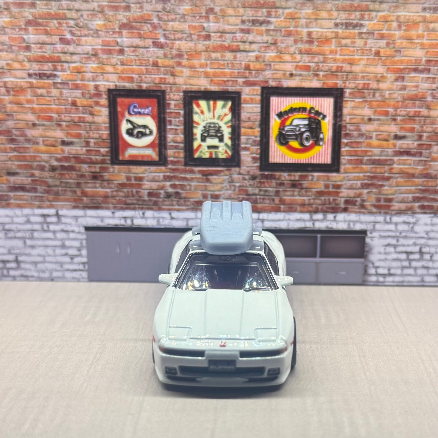 Roof box for hot wheels and match box
