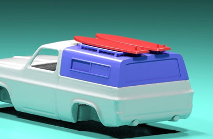 Truck bed cap for hot wheels 83 Chevy Silverado